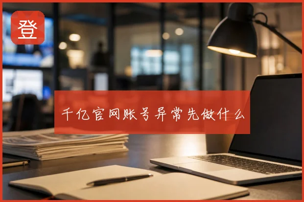 千亿官网账号异常先做什么